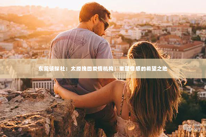 东莞侦探社：太原挽回爱情机构：重塑情感的希望之地