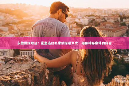 东莞侦探取证：密室逃脱私家侦探老太太：揭秘神秘案件的背后
