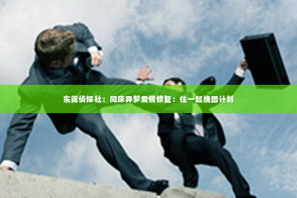 东莞侦探社：同床异梦爱情修复：住一起挽回计划