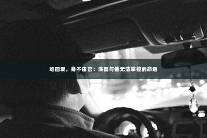 难回爱，身不由己：涂磊与他无法掌控的命运