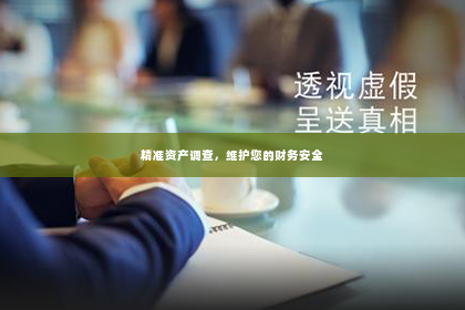 精准资产调查，维护您的财务安全