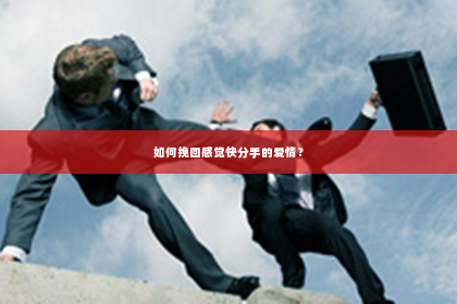 如何挽回感觉快分手的爱情？