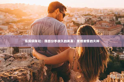 东莞侦探社：挽回分手很久的男友：重燃爱情的火种