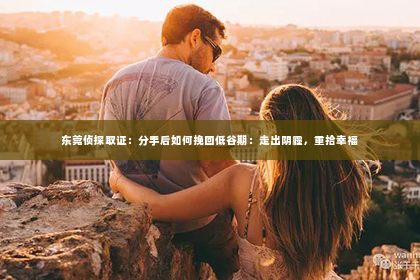 东莞侦探取证：分手后如何挽回低谷期：走出阴霾，重拾幸福