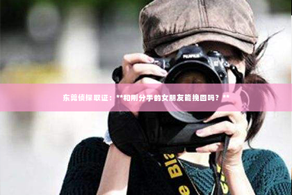 东莞侦探取证：**和刚分手的女朋友能挽回吗？**