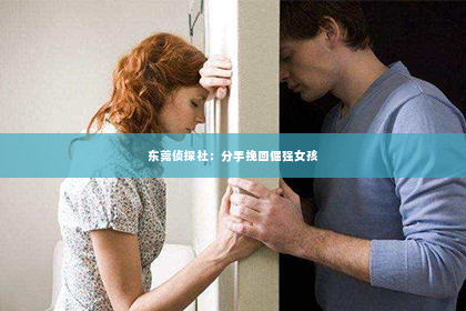 东莞侦探社：分手挽回倔强女孩
