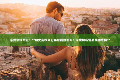 东莞侦探取证：**和女友吵架分手后能挽回吗？深度解析情感挽回之路**